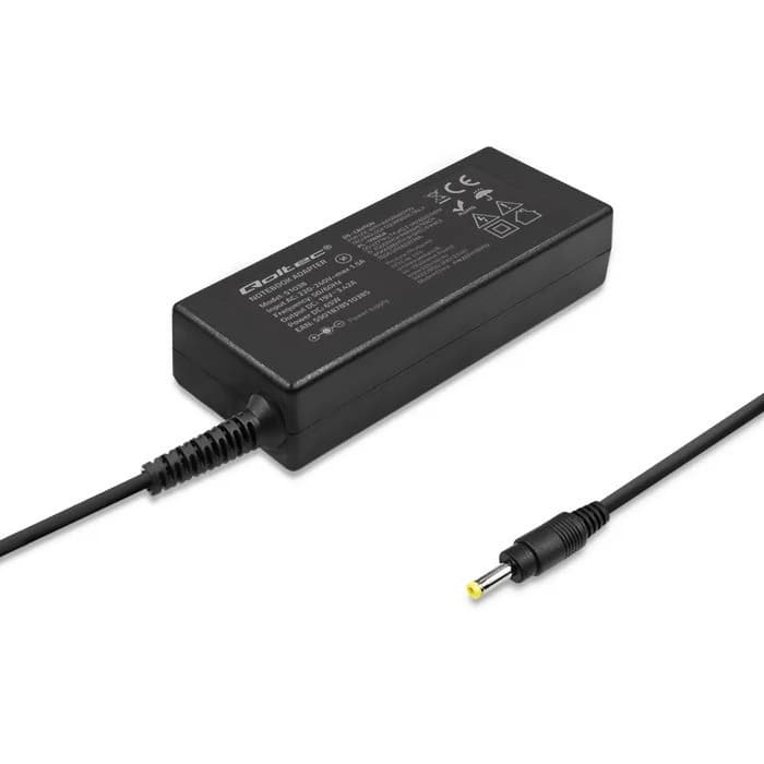 Qoltec 51038 power adapter/inverter Indoor 65 W Black - Image 2