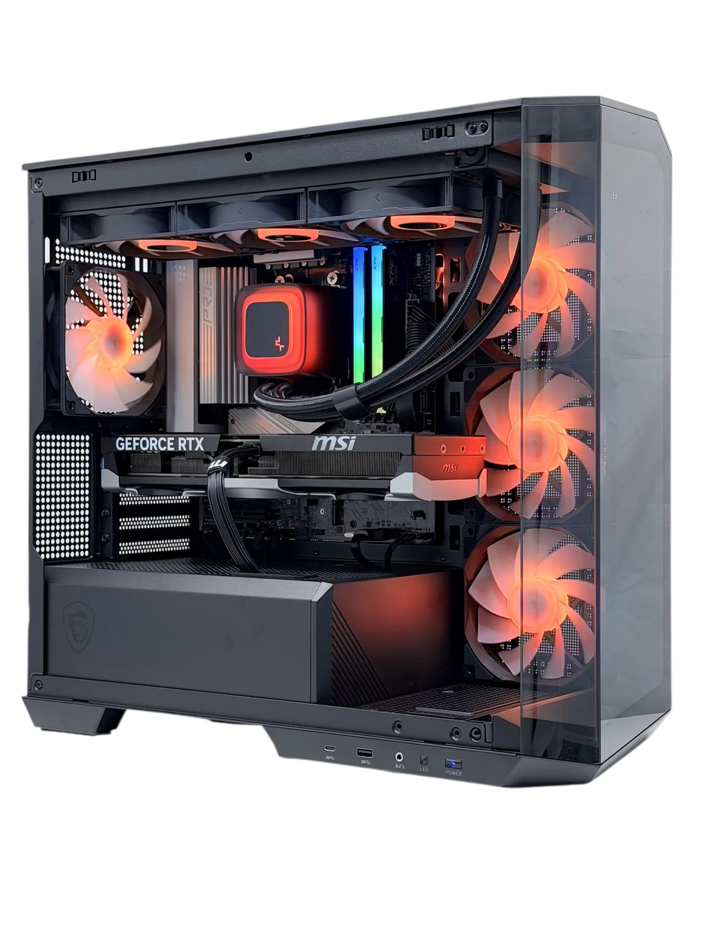 Dators spēlēm – 2100nieks (AMD Ryzen 7 7800x3D, RTX5070Ti, 32GB RAM) - Image 1