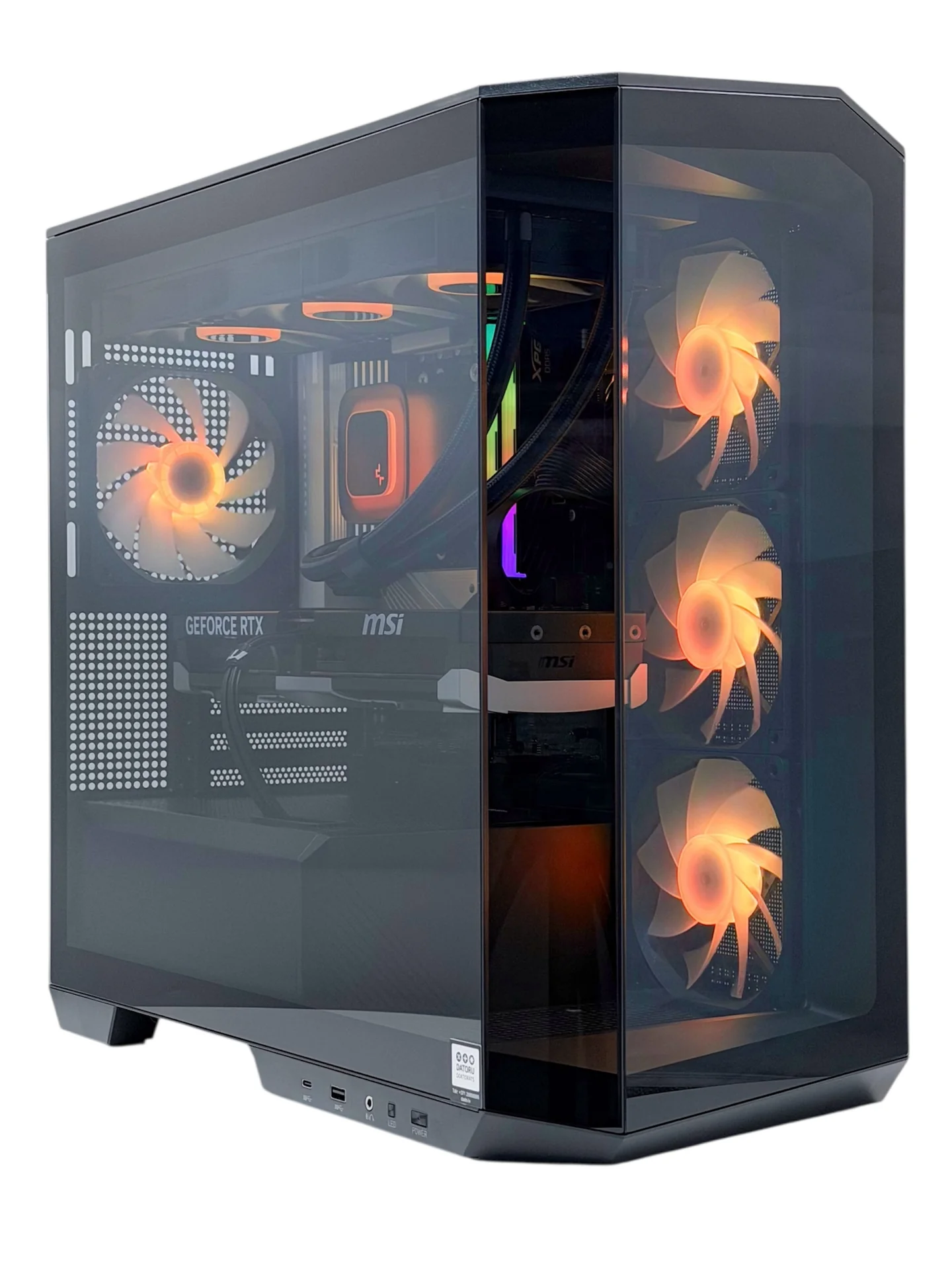 Dators spēlēm – 2100nieks (AMD Ryzen 7 7800x3D, RTX5070Ti, 32GB RAM) - Image 3