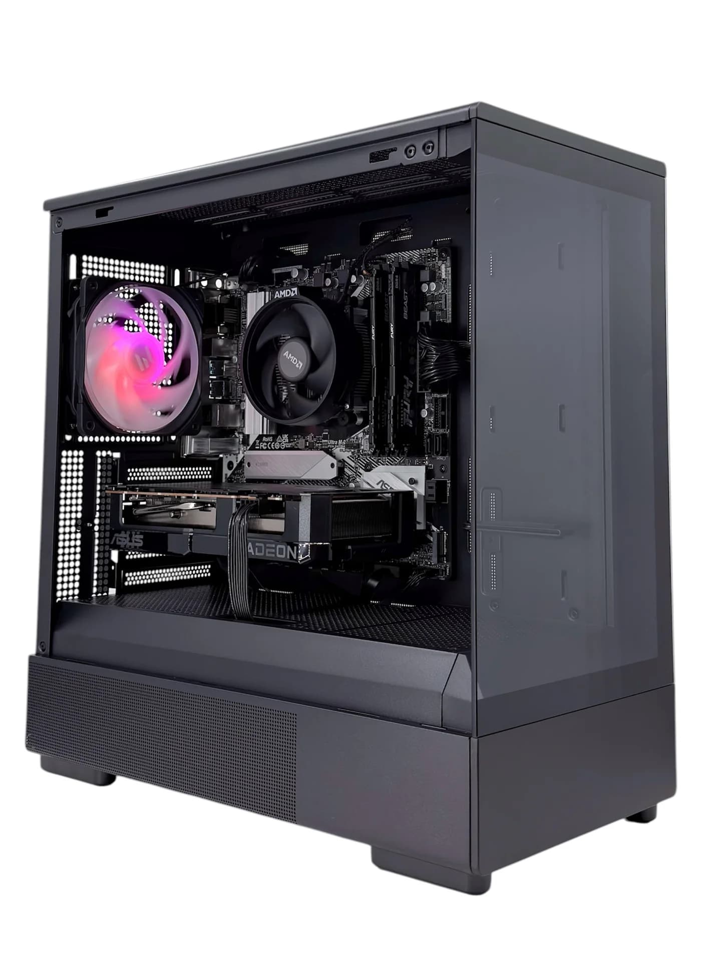 Dators spēlēm – 800nieks (Ryzen5 5500, RX7600, 16GB RAM) - Image 1
