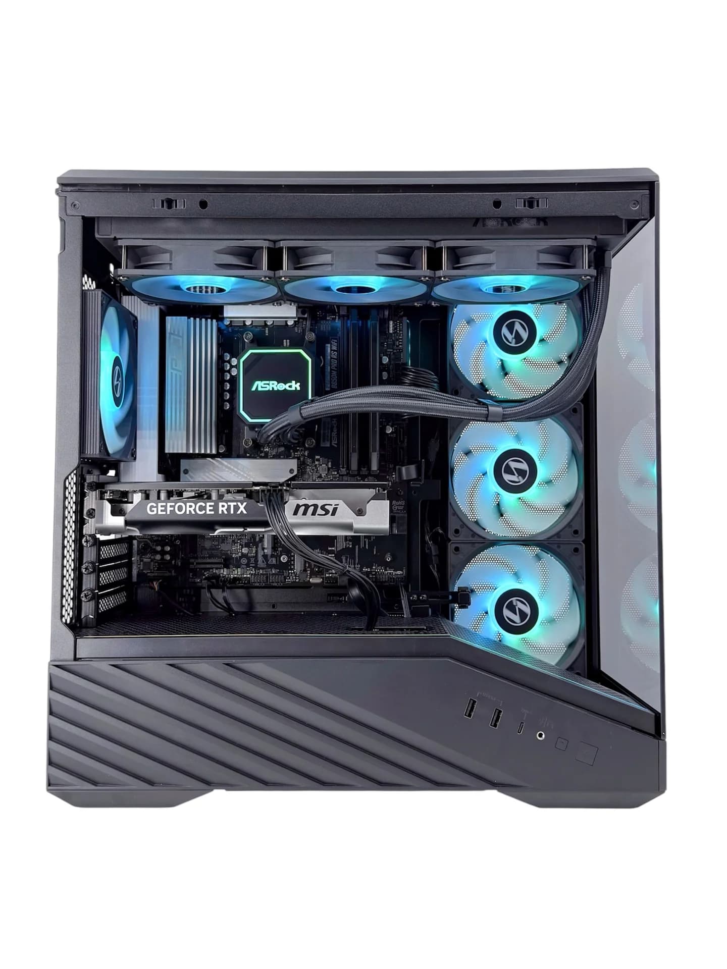 Dators spēlēm – 1650nieks V100R (Ryzen7 7700X, RTX5060TI 16GB, 32GB RAM) - Image 2