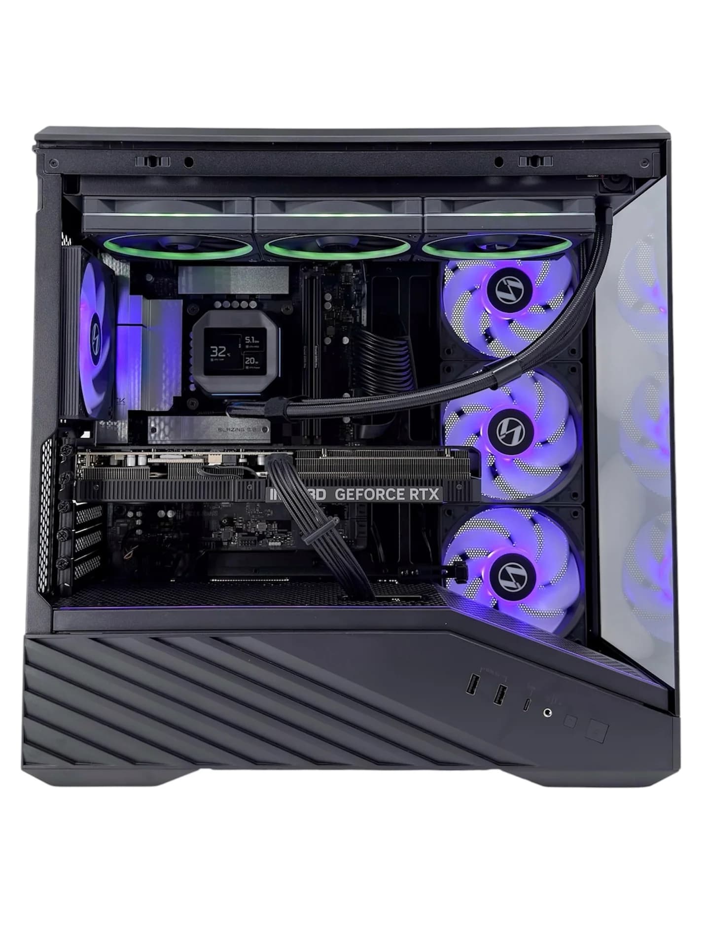 Dators spēlēm – 2700nieks (Intel Core U7-265F, RTX5070TI 16GB, 96GB RAM) - Image 2