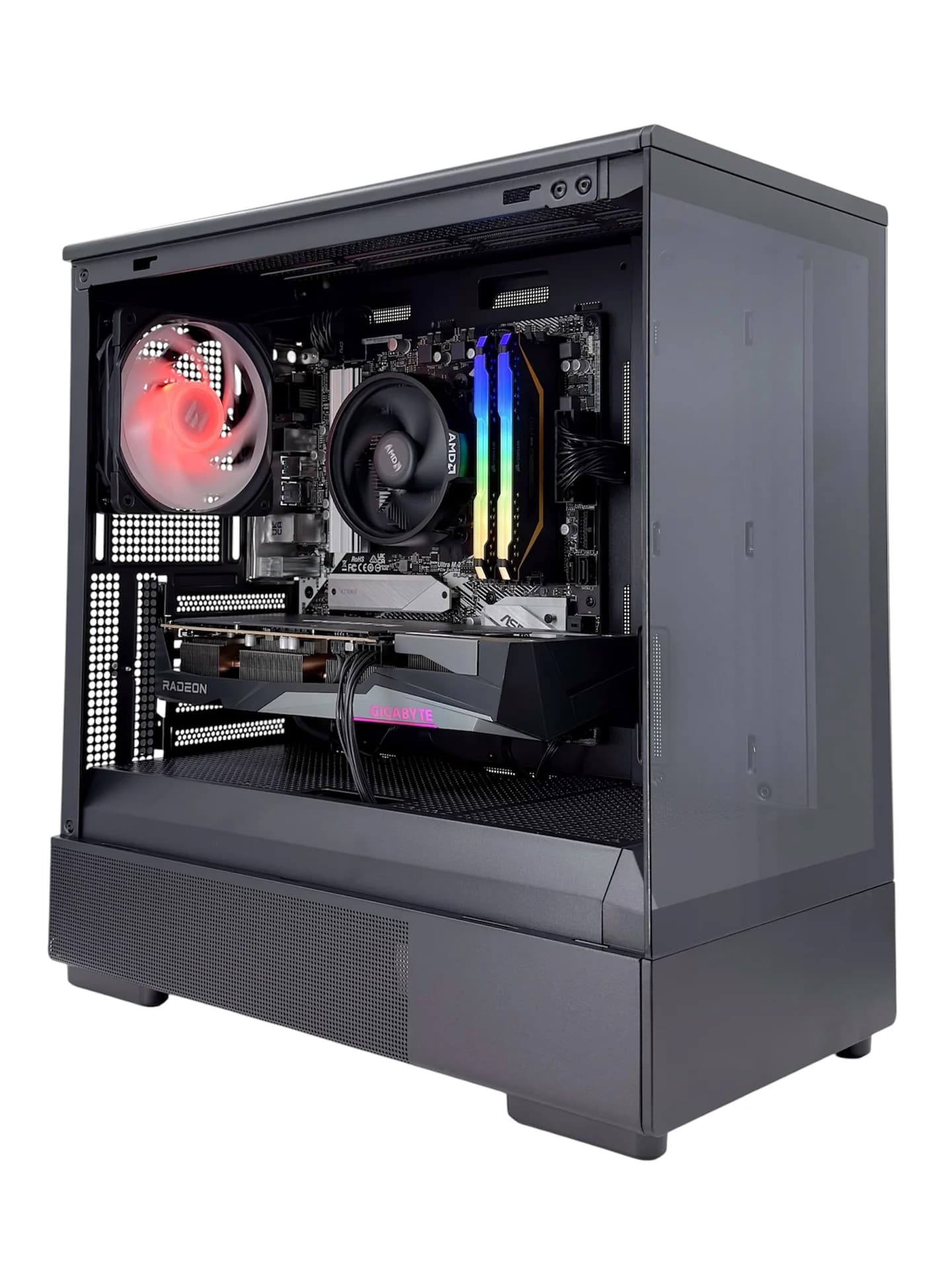 Dators spēlēm – 750nieks (Ryzen5 5500, RX7600, 16GB RAM) - Image 1