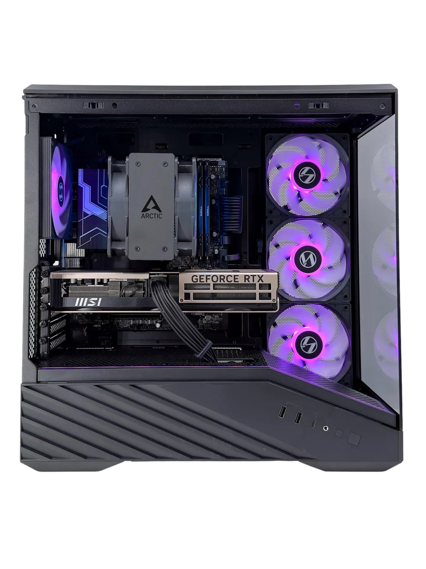 Dators spēlēm – 1800nieks v100 (Ryzen7 7700, RX9060XT 16GB, 32GB RAM) - Image 2