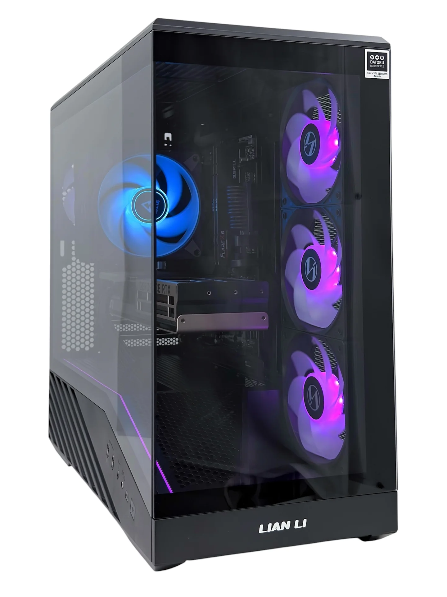 Dators spēlēm – 1800nieks v100 (Ryzen7 7700, RX9060XT 16GB, 32GB RAM) - Image 3