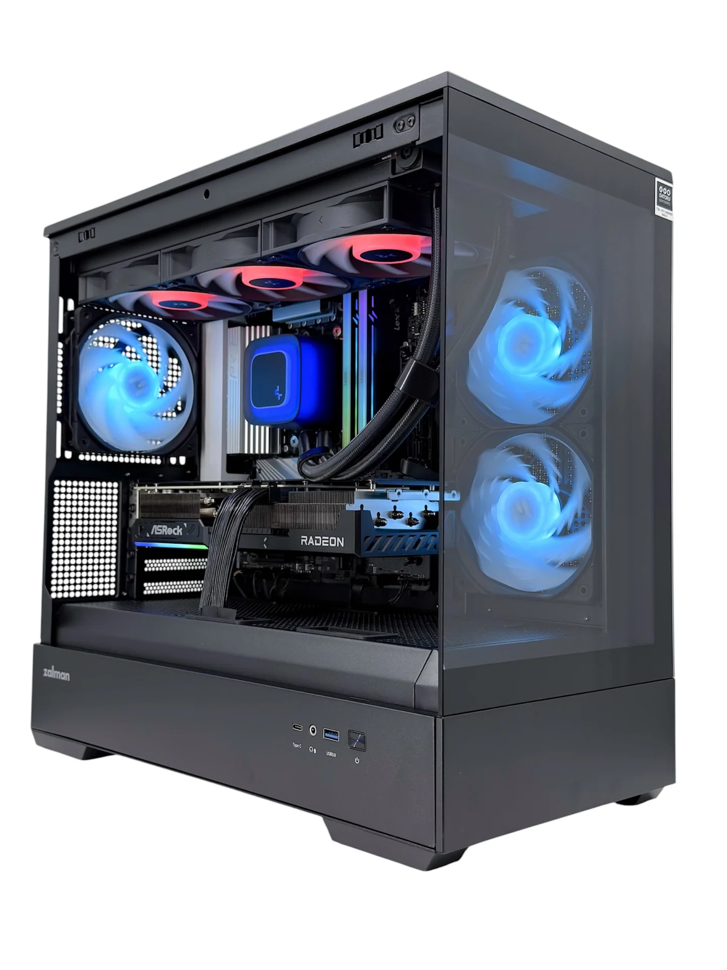 Dators spēlēm – 2000nieks P30 (Ryzen7 7800x3D, RX9070XT 16GB, 32GB RAM)