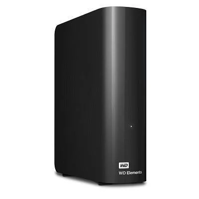 External HDD|WESTERN DIGITAL|Elements Desktop|10TB|USB 3.0|Drives 1|Black|WDBWLG0100HBK-EESN - Image 1