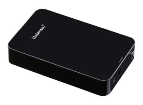 External HDD INTENSO 6031514 6TB USB 3.0 Drives 1 Rotation speed 5400 rpm Black 6031514 - Image 1