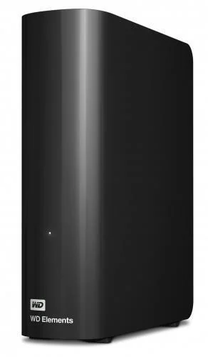 External HDD|WESTERN DIGITAL|Elements Desktop|WDBWLG0040HBK-EESN|18TB|USB 3.0|Drives 1|Black|WDBWLG0180HBK-EESN - Image 1