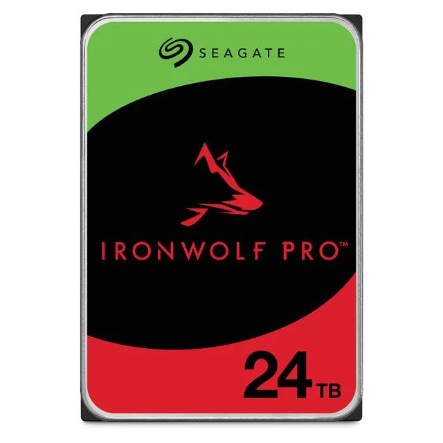 HDD SEAGATE IronWolf Pro 24TB SATA 512 MB 7200 rpm Discs/Heads 10/20 3,5" ST24000NT002 - Image 1