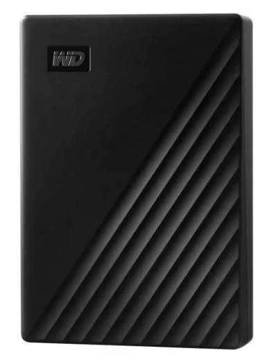 External HDD WESTERN DIGITAL My Passport 6TB USB 2.0 USB 3.2 Colour Black WDBR9S0060BBK-WESN - Image 1