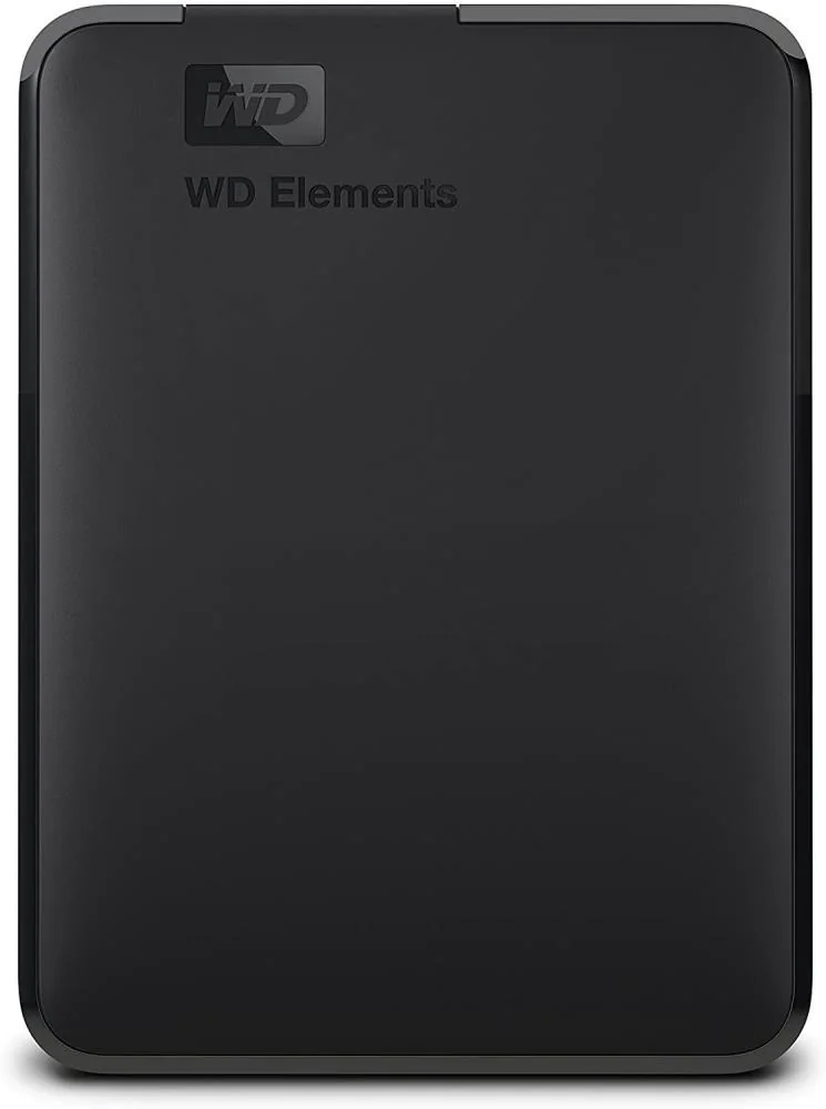 External HDD WESTERN DIGITAL Elements Portable WDBHJS0060BBK-WESN 6TB USB 3.0 Colour Black WDBHJS0060BBK-WESN - Image 1