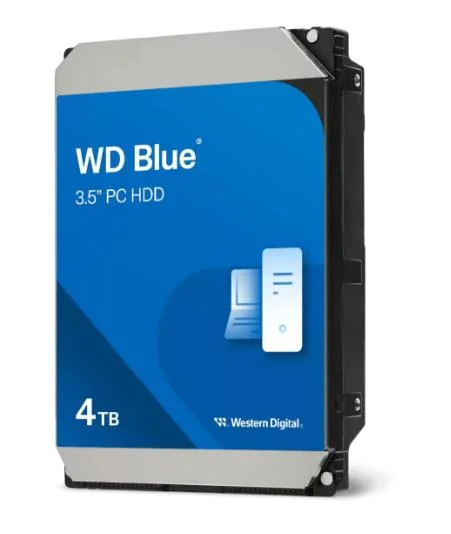 HDD WESTERN DIGITAL Blue 4TB 128 MB 5400 rpm 3,5" WD40EZZX - Image 1