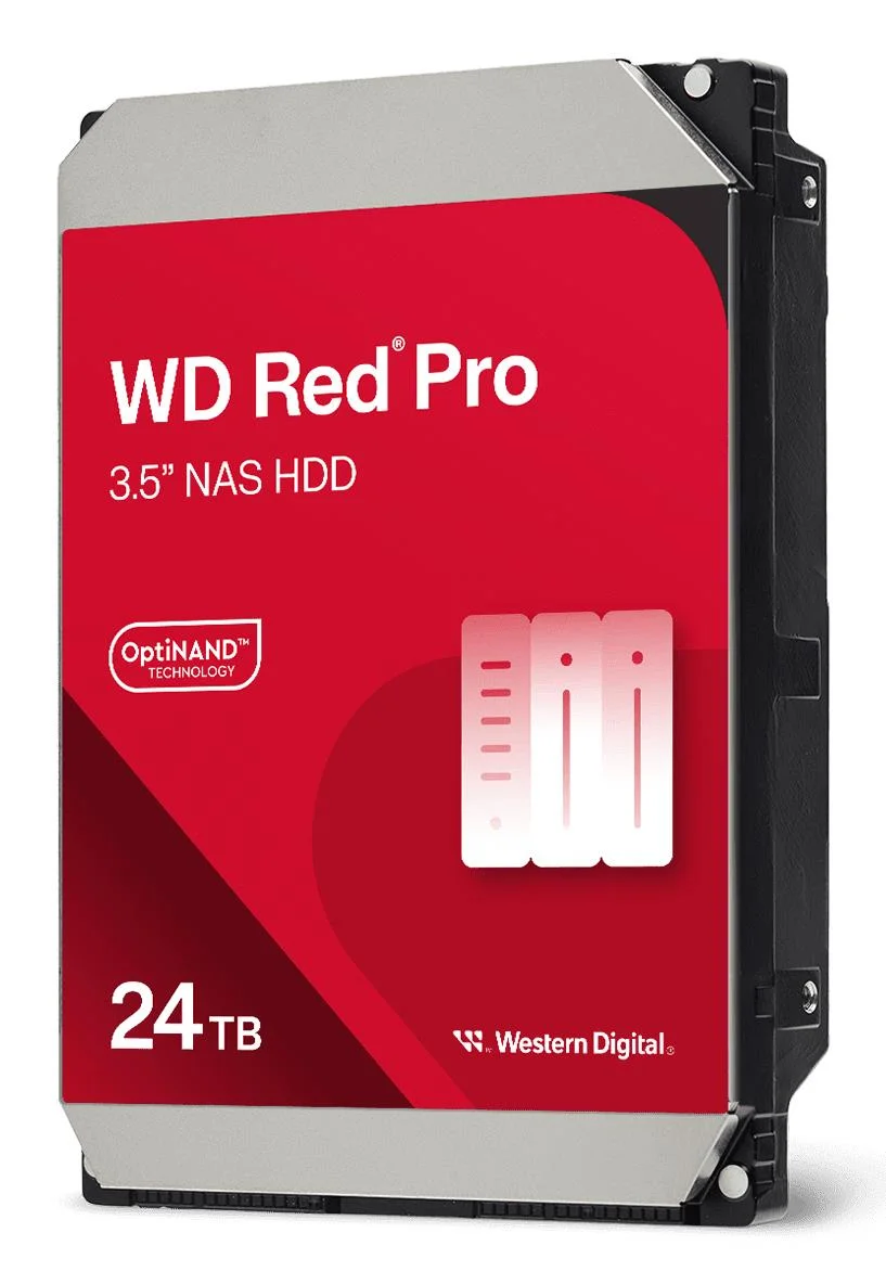 HDD WESTERN DIGITAL Red Pro 24 TB Serial ATA 7200 RPM 3.5 " WD241KFGX - Image 1