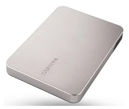 External HDD TOSHIBA 1000 GB Colour Silver HDTX210ESCAA - Image 1