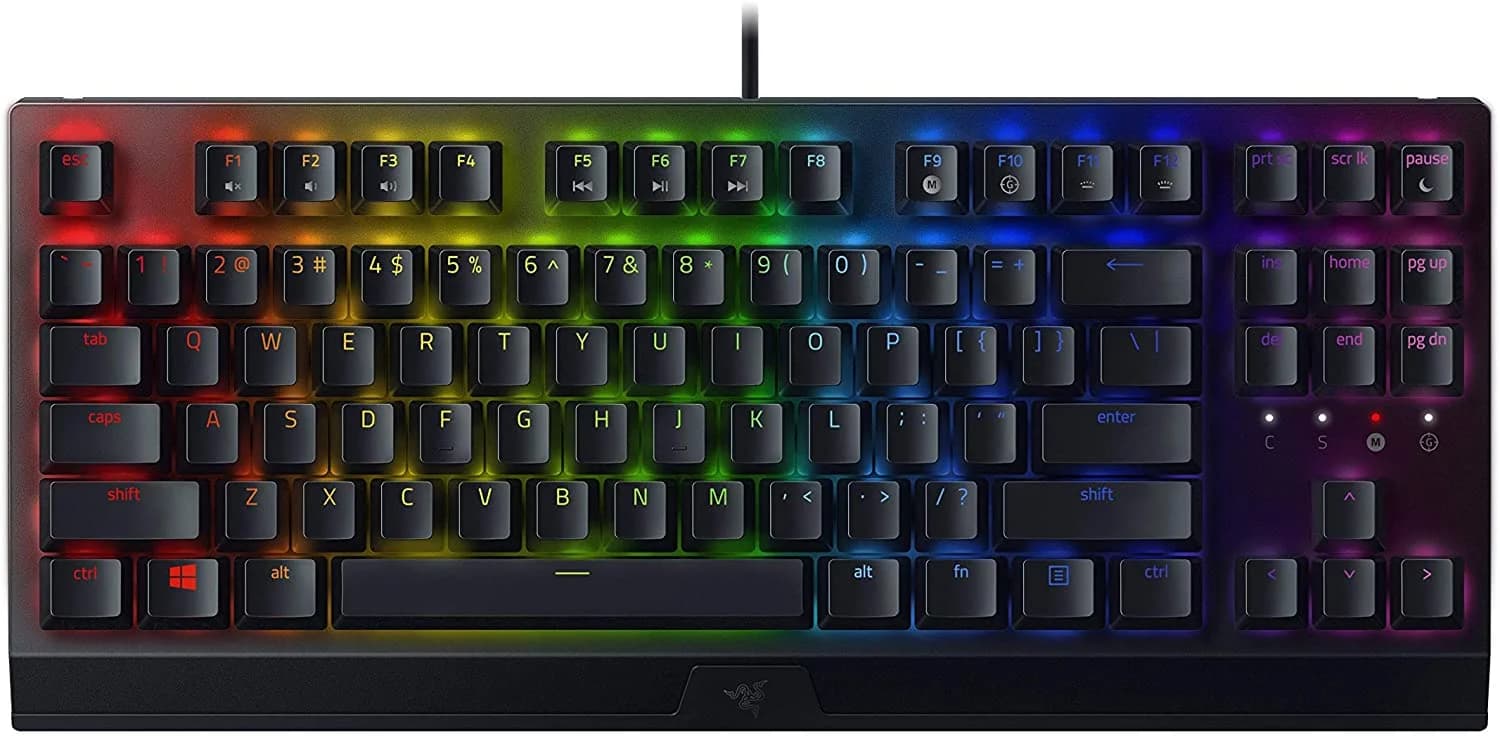 Razer BlackWidow V3 Gaming keyboard Wired RGB LED light US - Image 1