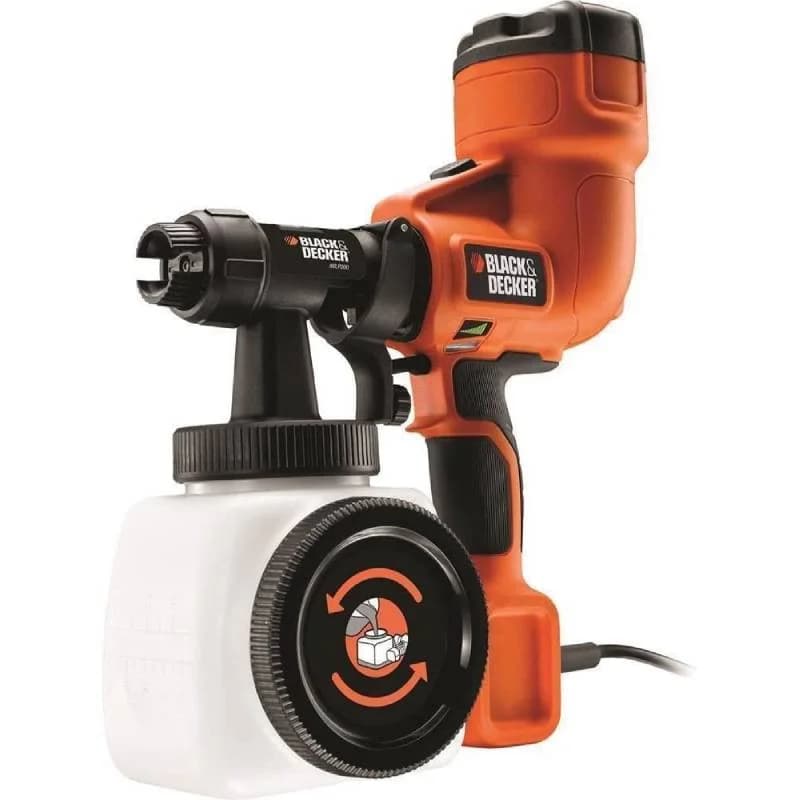 BLACK & DECKER Paint Spray Gun, 1200 ml HVLP200-QS - Image 1