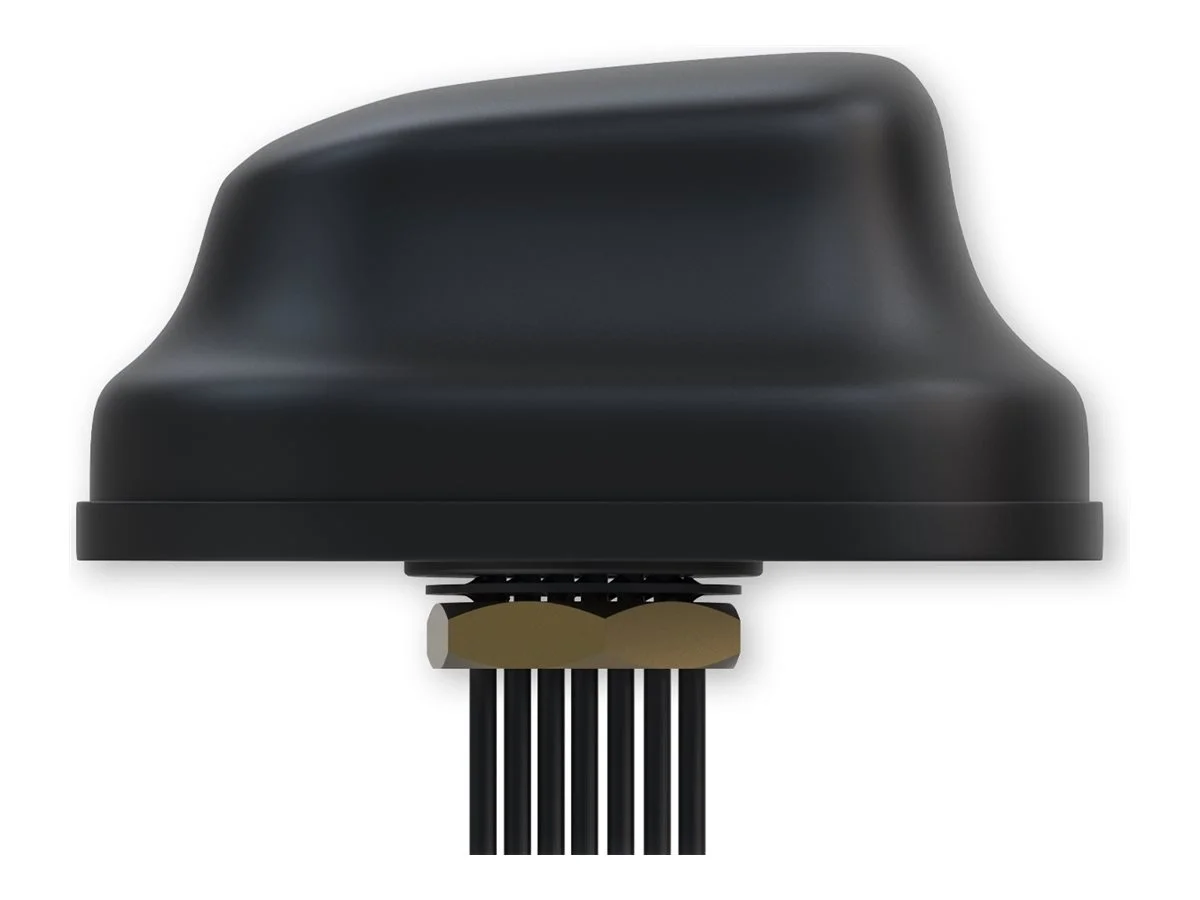 Teltonika 5G COMBO MIMO MOBILE/GNSS/WIFI ROOF SMA ANTENNA PR1KC640 Gain 4 dB 0.617 - 0.960 / 1.710 - 2.690 / 2.900 - 4.200, 1.164 - 1.300 / 1.559 - 1.610, 2.400 - 2.4835 / 4.900 - 5.925 GHz - Image 1