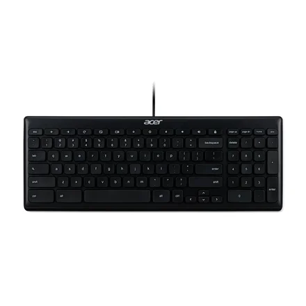 Acer AKW900 Keyboard Wired US International Black USB - Image 1
