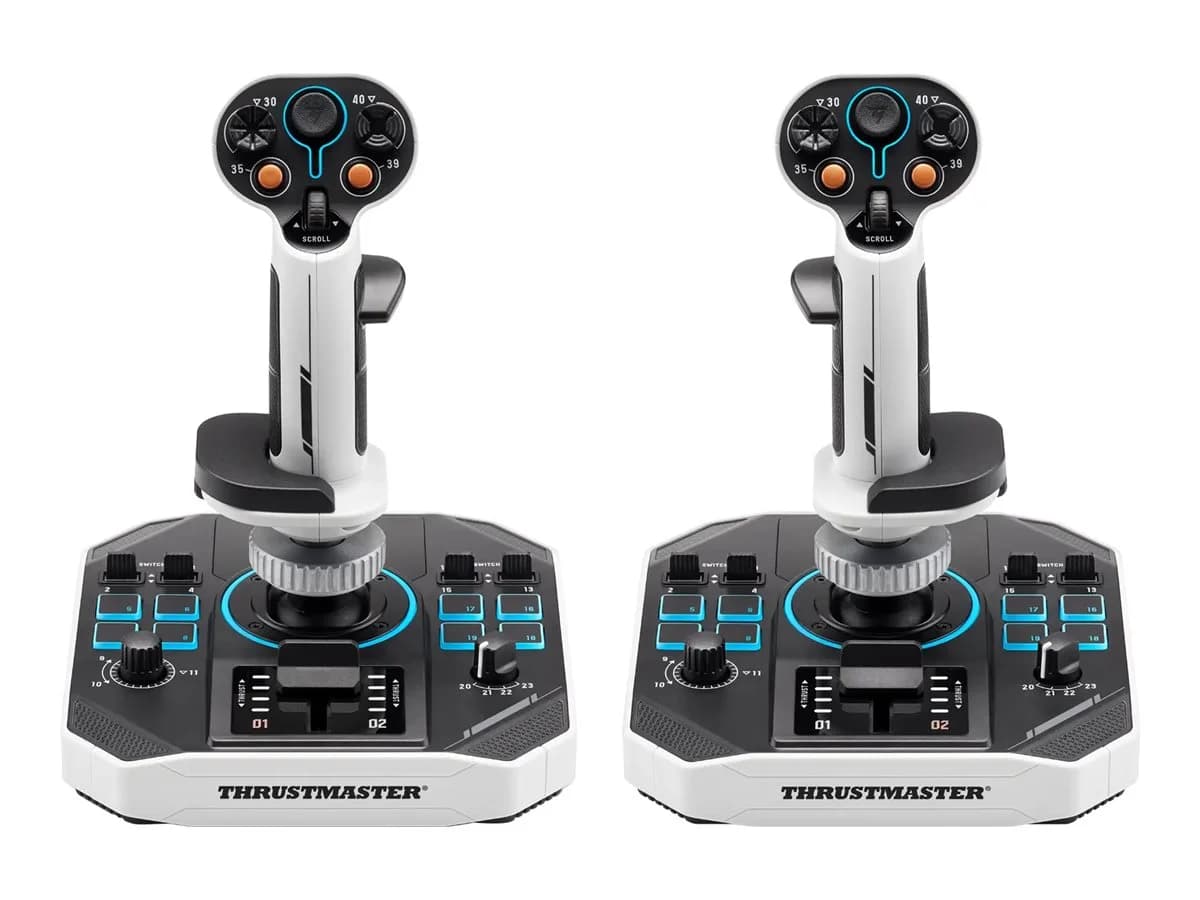 Thrustmaster SOL-R 2 Hosas WW White/Black - Image 1