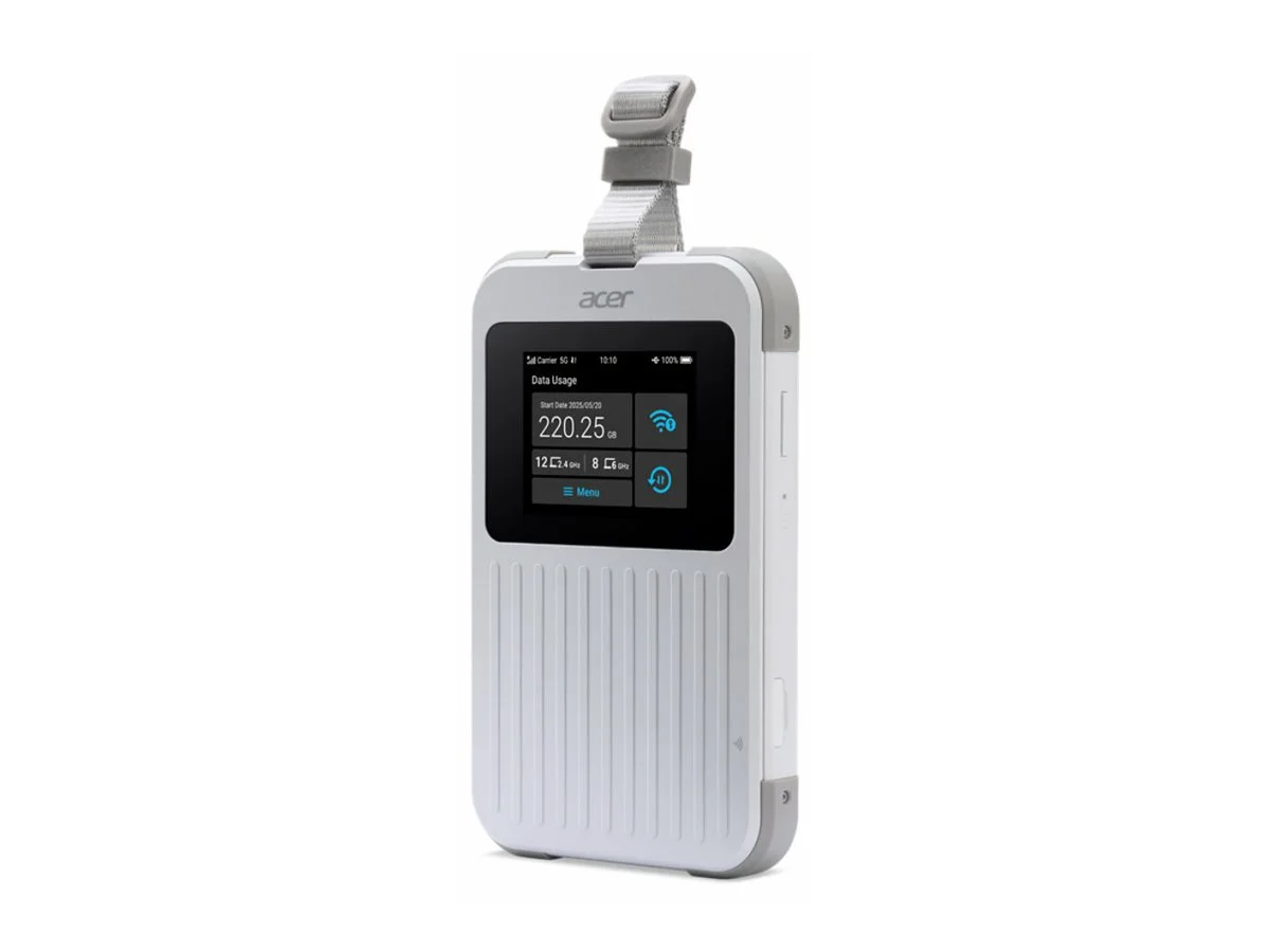 Acer Connect M6E Wi-Fi 5G Mobile Hotspot FF.G2VTA.001 802.11ax Mesh Support No MU-MiMO No 5G - Image 1