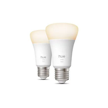 Philips Hue W 1100 A60 2P EU E27 9.5 W Soft white light Bluetooth and Zigbee - Image 1