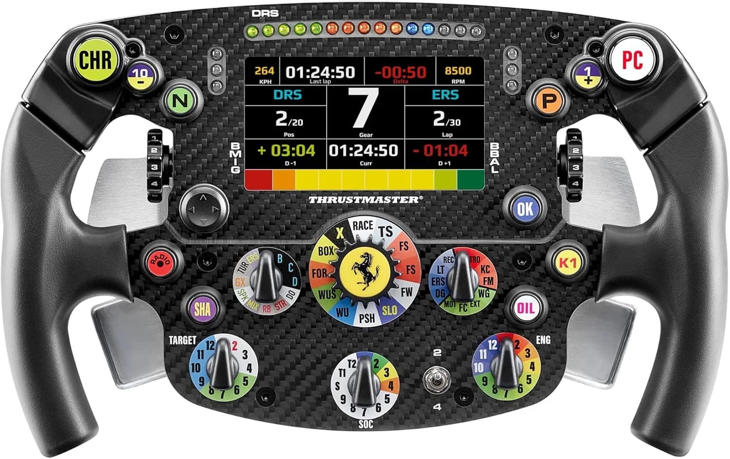 Thrustmaster Steering Wheel Add-On Ferrari SF-25 Edition Black - Image 1