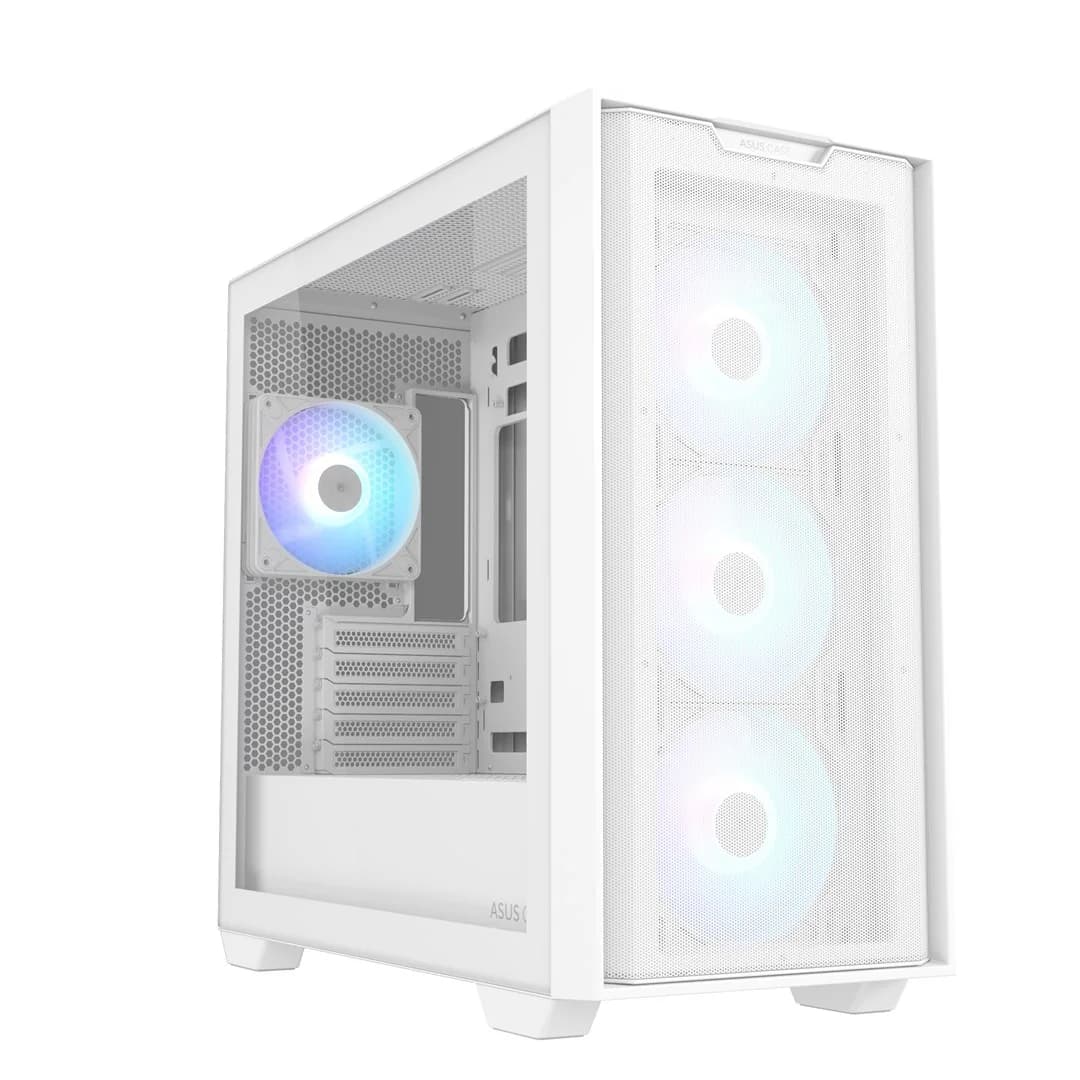 ASUS A21 PLUS ARGB white case - Image 1