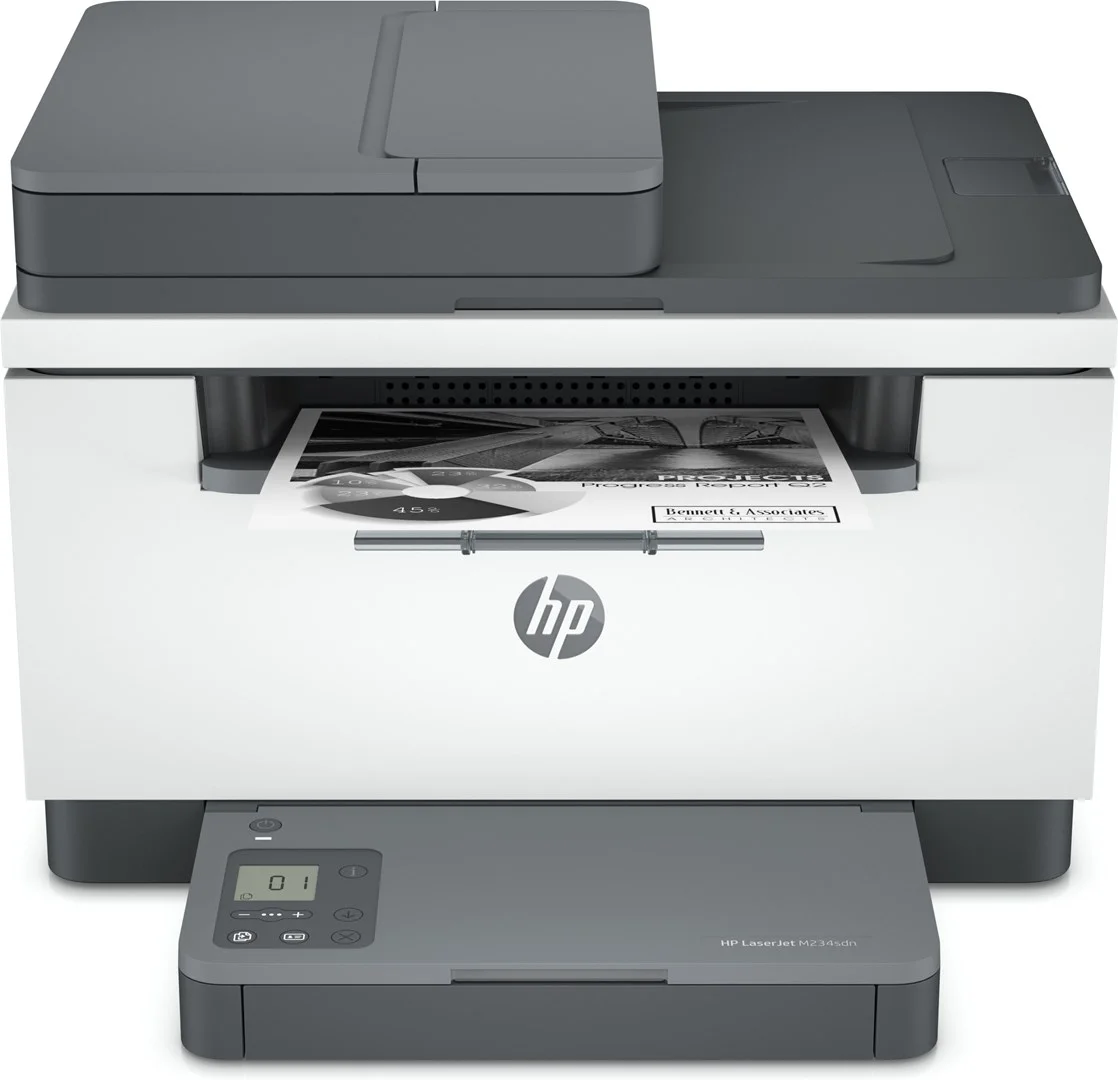HP LaserJet MFP M234sdn Printer, Black and white, Printer for Small office, Print, copy, scan, Scan to email; Scan to PDF; Compact Size; Energy Efficient; Fast 2 sided printing; 40-sheet ADF - Image 1