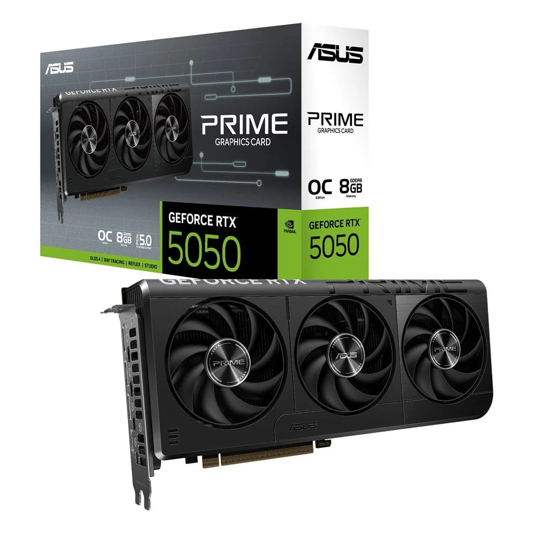 ASUS Prime -RTX5050-O8G NVIDIA GeForce RTX 5050 8 GB GDDR6 - Image 1